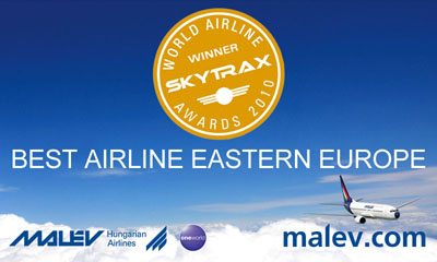 MALEV - Best Airline Eastern Europe